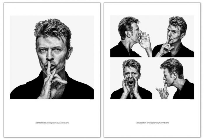 ▲DAVID BOWIE PHOTOGRAPHED BY GAVIN EVANS, 1995. © GAVIN EVANS. COURTESY THE ARTIST