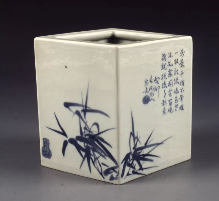 唯美的青花意境