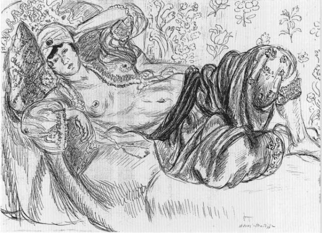 速写的线条 构架美妙人生