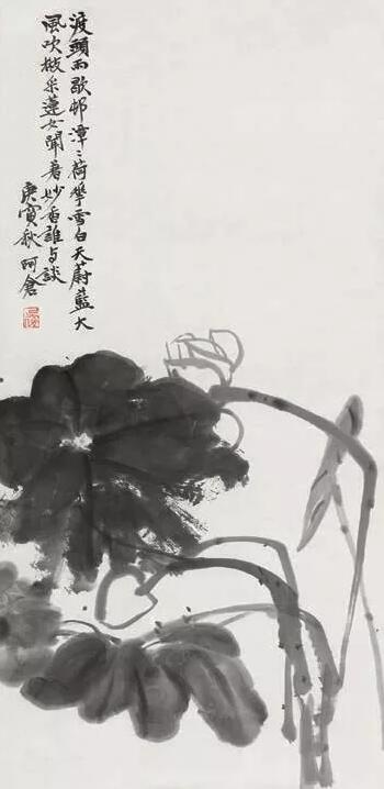 吴昌硕：风行雨散 润色开花