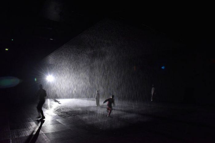 雨中即景