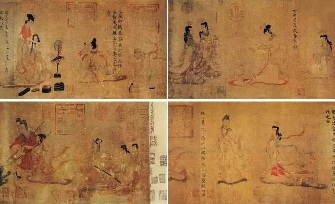 遗失的国画珍品——顾恺之《女史箴图》，现藏于大英博物馆
