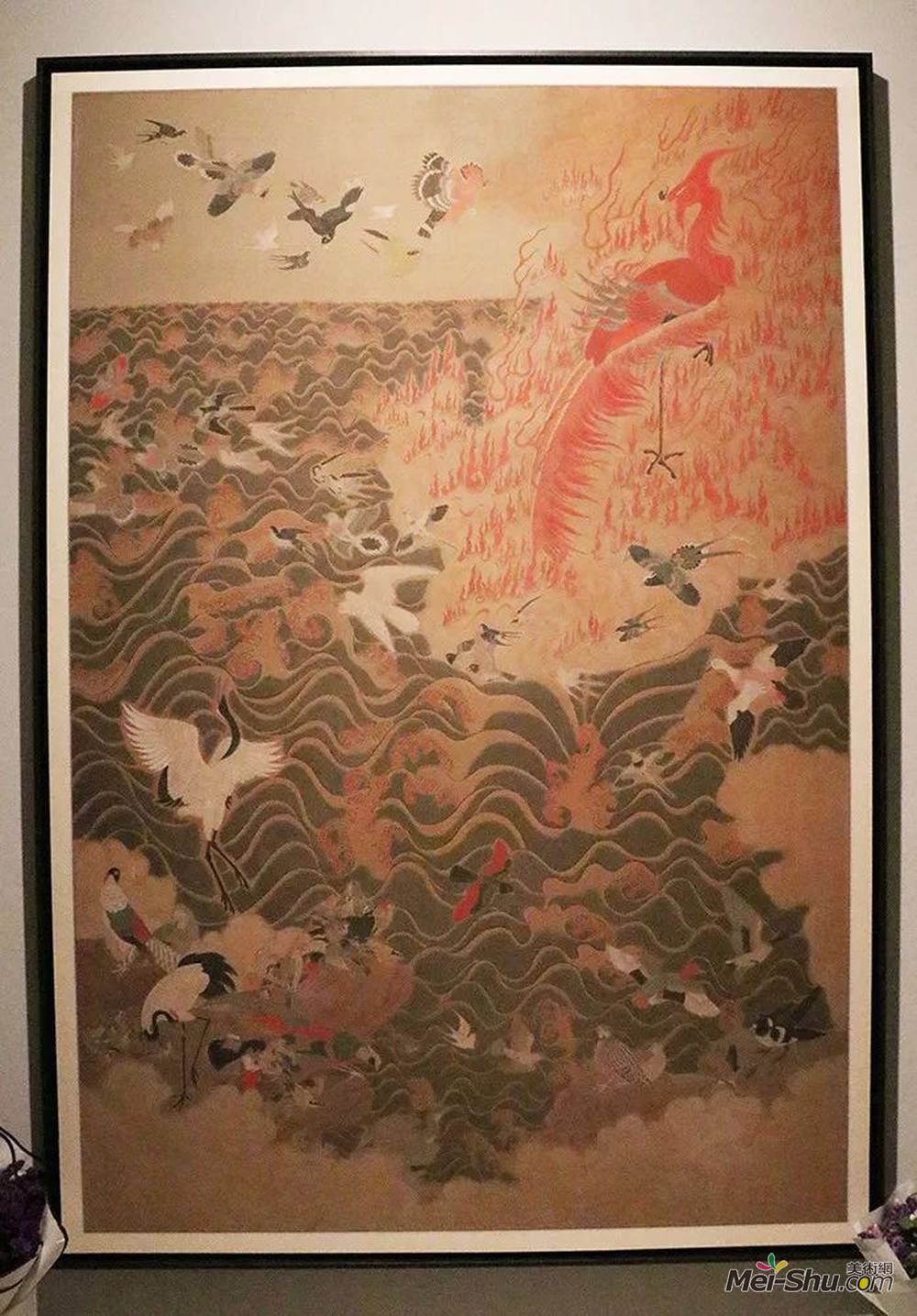 任才峰丨《浴火朝圣图》
