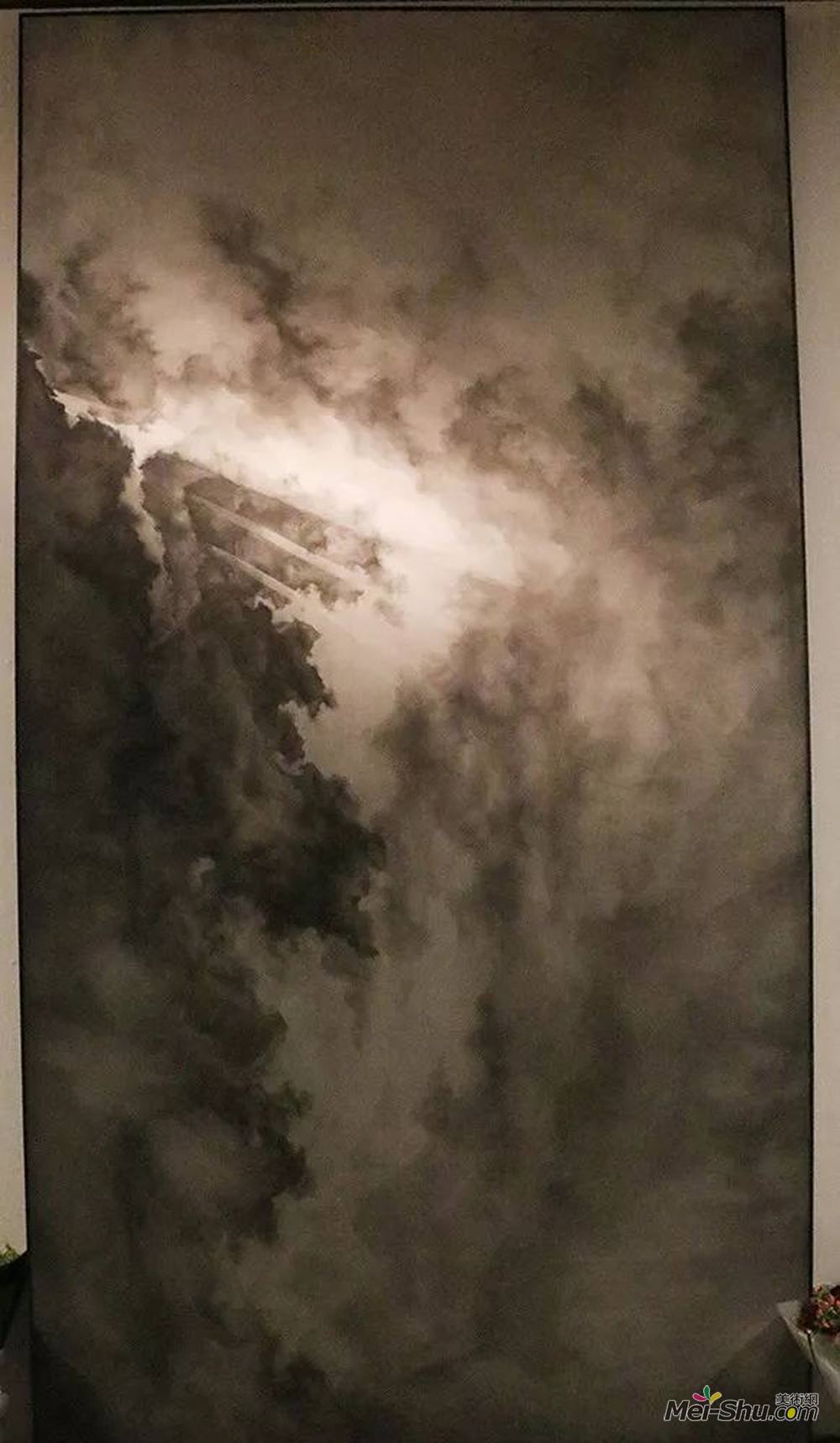 王相洁丨《1804—99》丨190×350cm丨绢本水墨