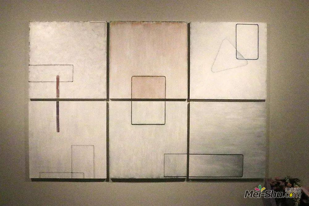 杨兴芸丨《平均》丨100×100cm×6丨布面丙烯