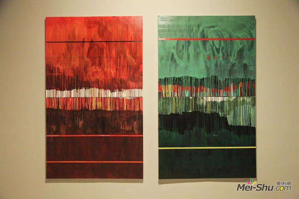 张恒丰|《暮色弥漫》|200x120cm|布面丙烯