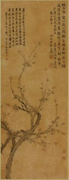 梅花轴，福建博物院院藏