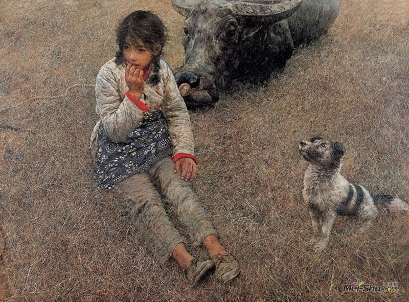 春风已经苏醒作者：何多苓创作年代：1982规格：95×129cm品类：油画