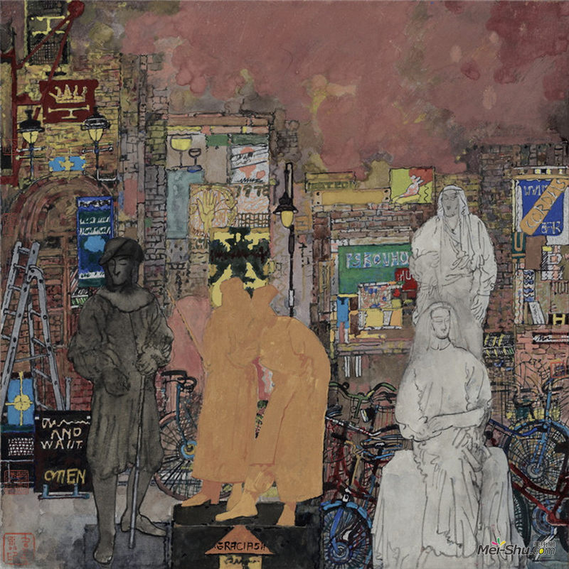 “一带一路”人类文明——卢禹舜作品展