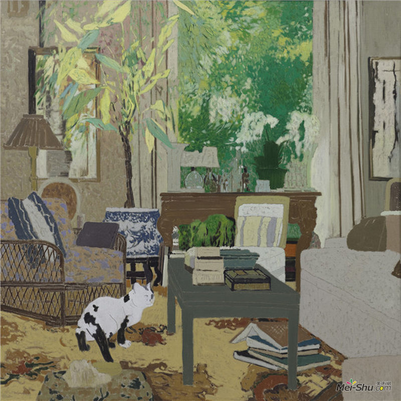 高连保 《旧日的笔记》 120x120cm 布面油画 2016