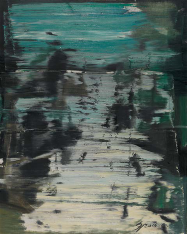 行·系列086 文祯非 100×80cm 2016