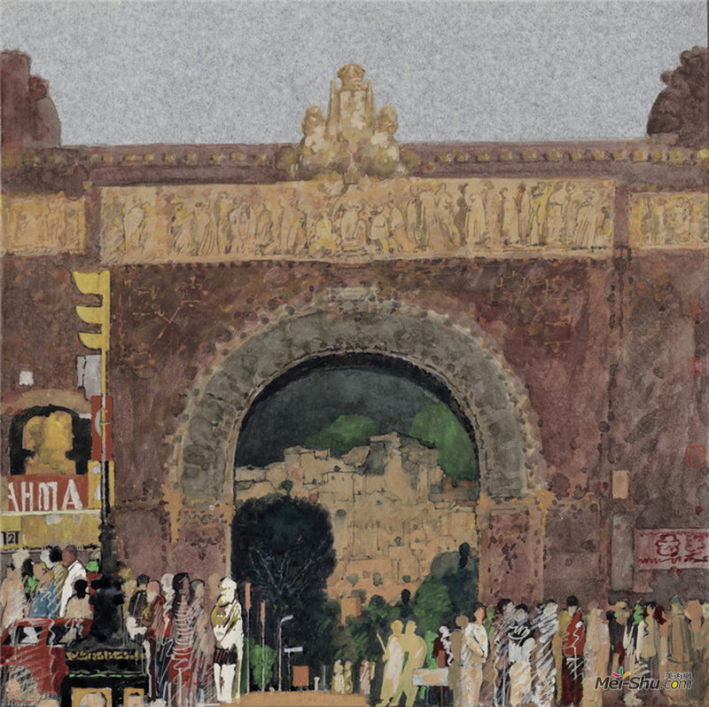 “一带一路”人类文明——卢禹舜作品展