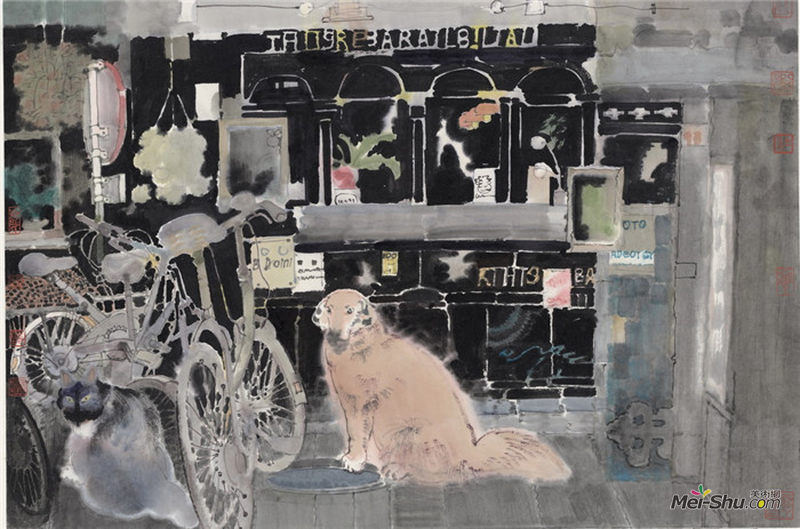 “一带一路”人类文明——卢禹舜作品展