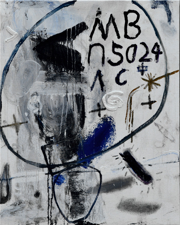 李卓 二零一七（2）－布面油画丙烯－100CM80CM-2017