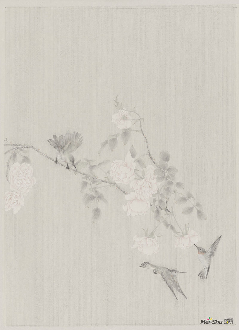 游仙窟 系列  65x47cm 纸本设色 