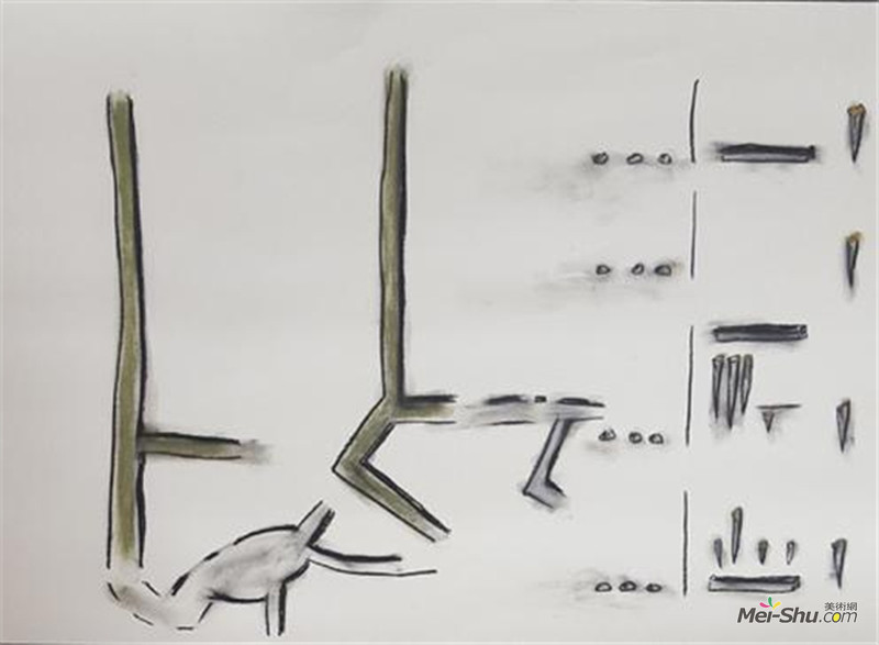 约翰内斯·奥夫·德·拉克 钟 59.5 x 42 cm 2017年