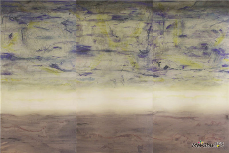 斋藤典彦《こまやま‐なつ》，1800×2700mm，2015