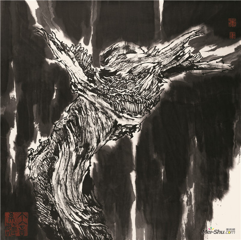 周尊圣大音希声 144cm×144cm