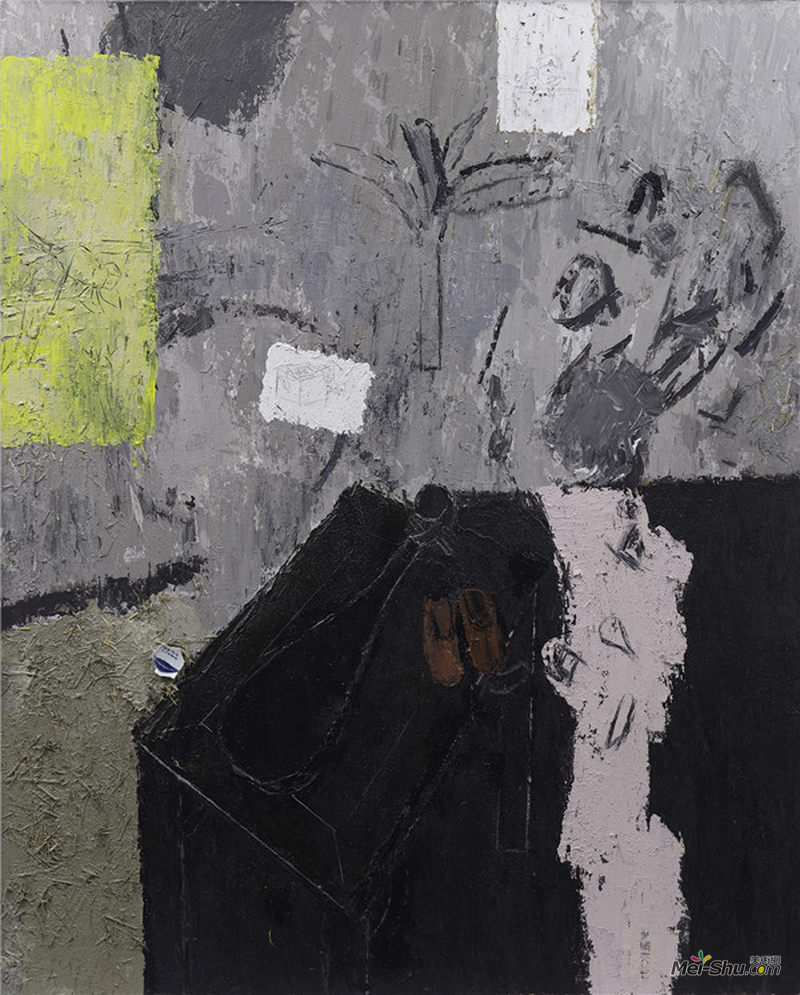 黄少鹏 《忆江南》200x160cm 布面油画 2017
