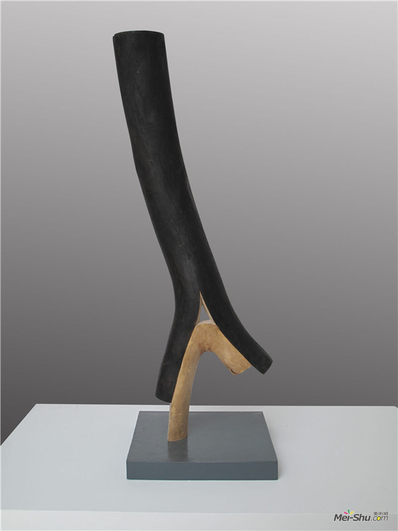 张斌《合•和》樟木2015年30×30× 90cm
