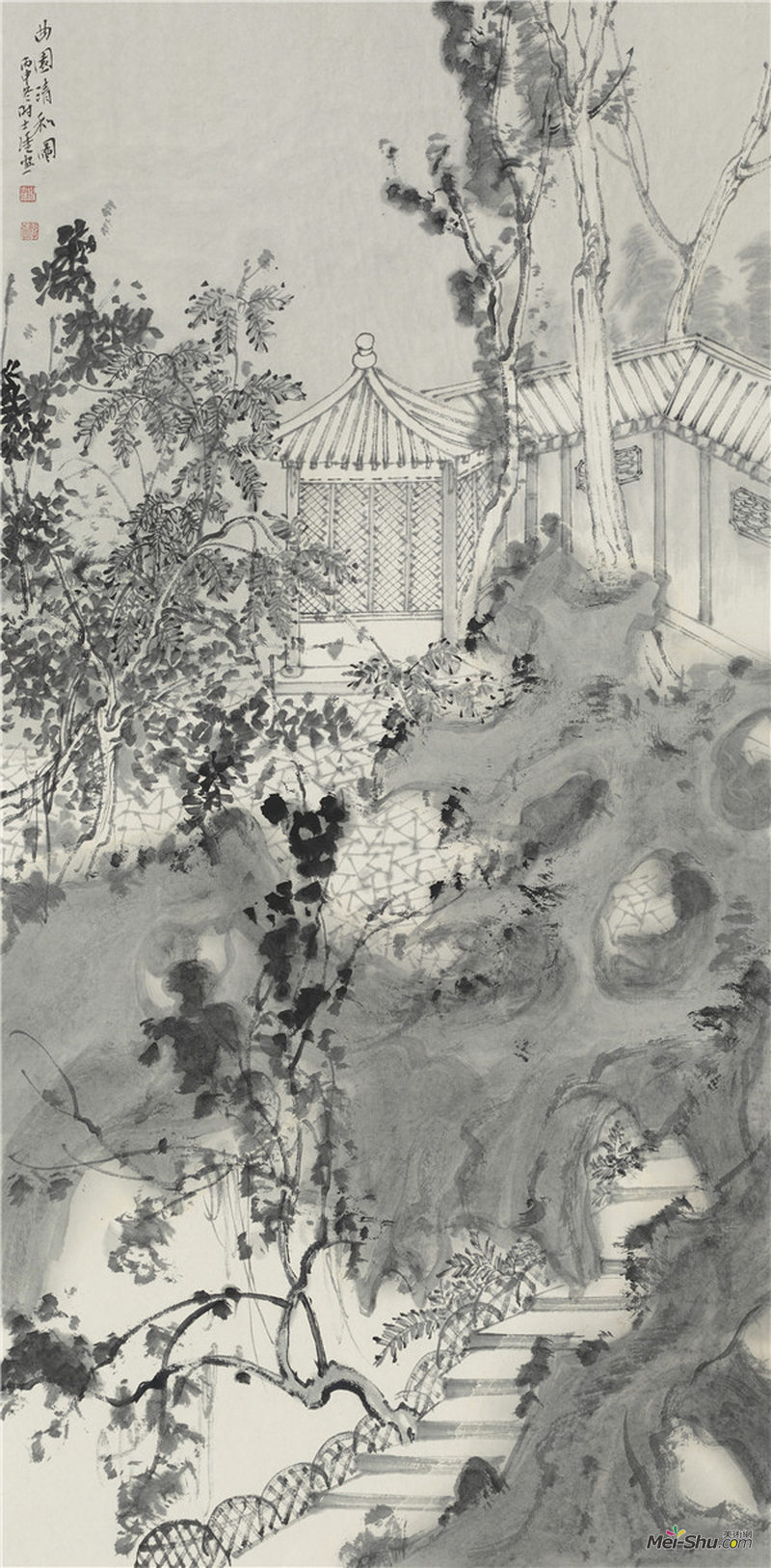 谢士强-曲园清和图-34X68