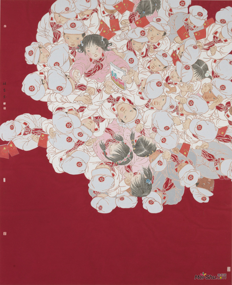 香港你好 作者：孔祥忠创作年代：2017规格：180×222cm品类：中国画