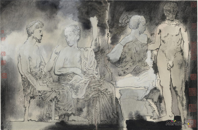 “一带一路”人类文明——卢禹舜作品展