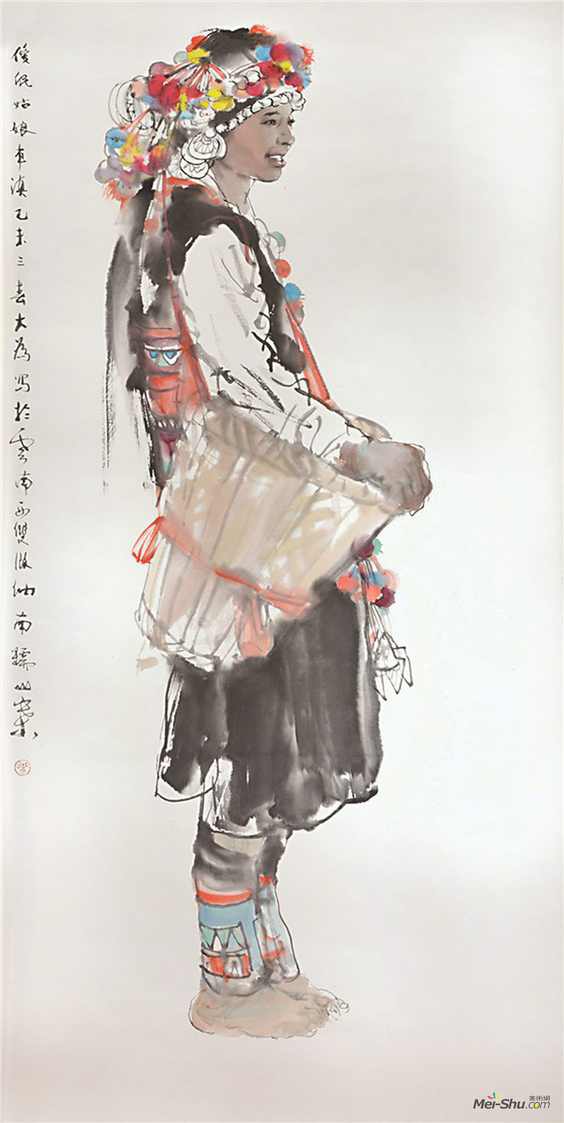 "凡华 丽影"— 当代少数民族女性题材(中国画)美术作品全国巡展