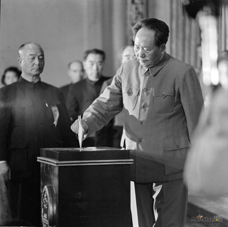 毛泽东投票