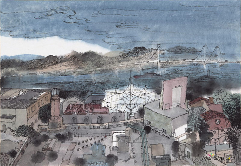 “一带一路”人类文明——卢禹舜作品展
