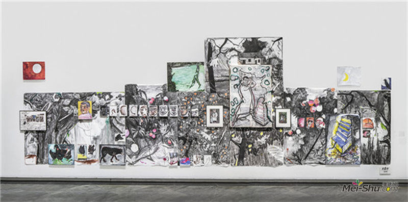 木莲冲MuLian Village综合材料Mixed Media 可变换的尺寸 Variable Size 2017
