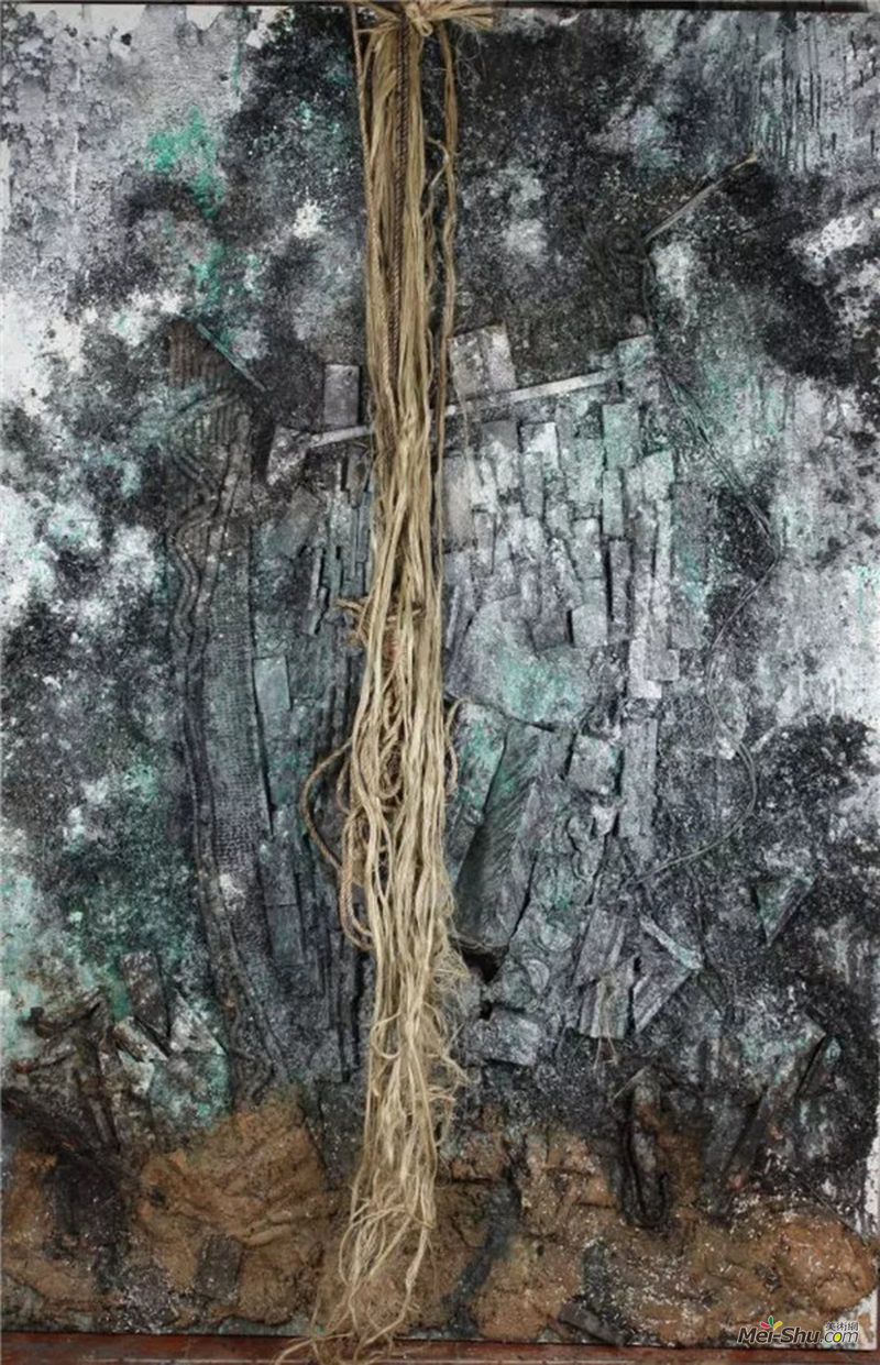 文明第五季·墟之二 综合材料300x200cm