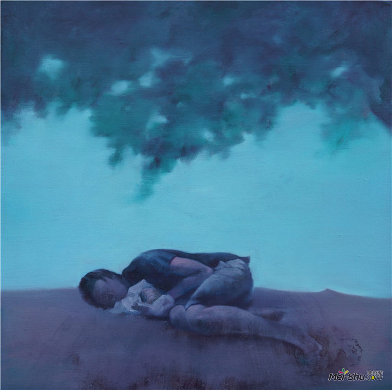浮生·17 刘纪生 布面油画 50x50cm 2016年