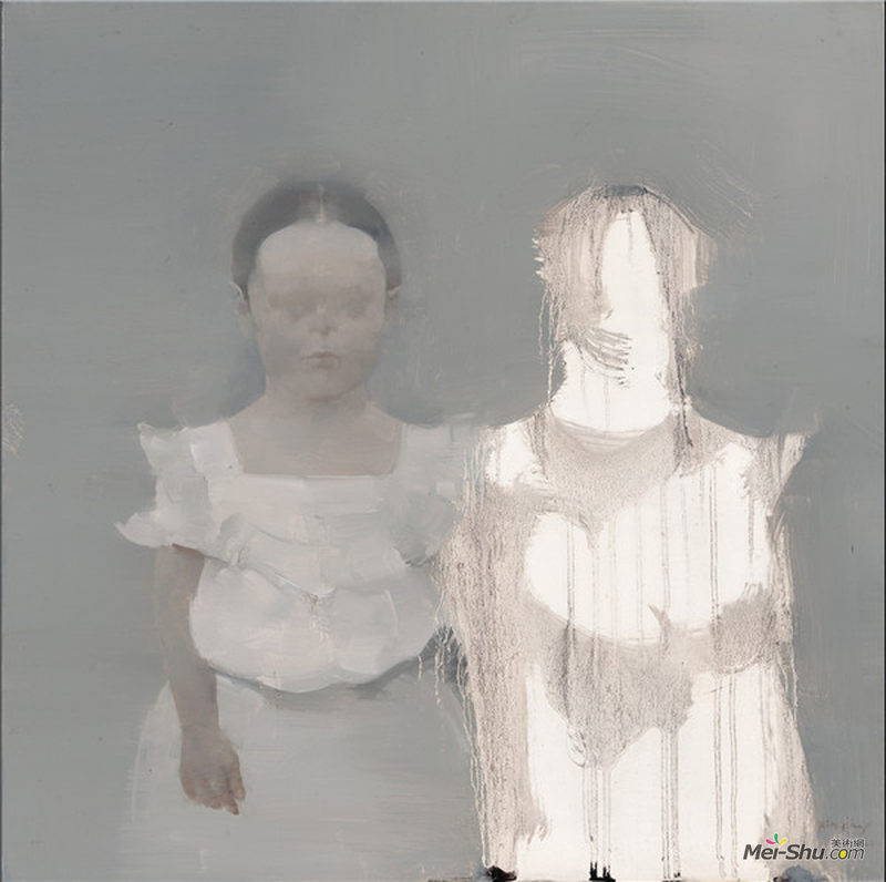 《两生花》NO.1 胡顺香 布面油画 2015-2016