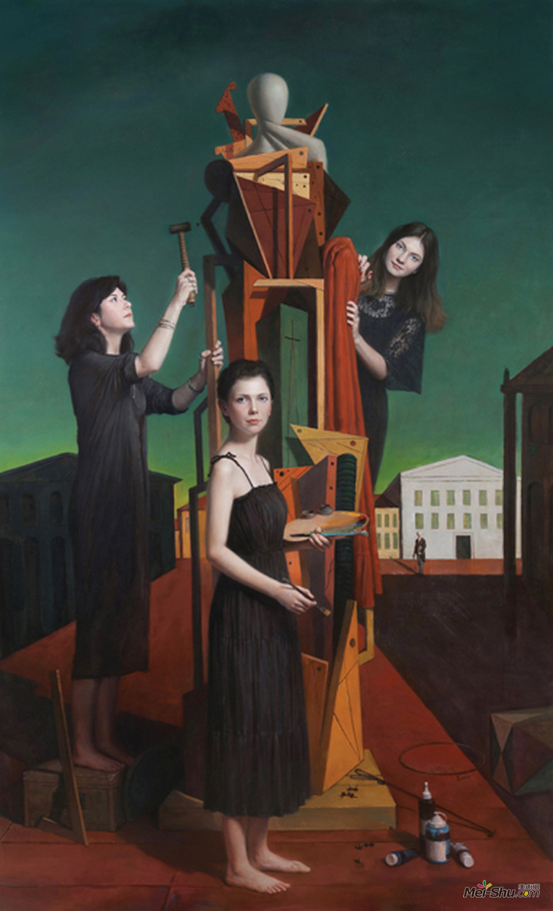 “存在的幻觉”吴威油画展