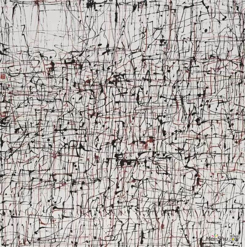 乔晓光《白色的城》White City 125x125cm 2016