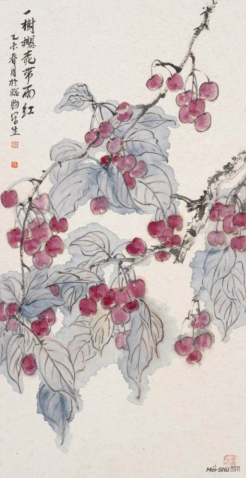 樱桃带雨