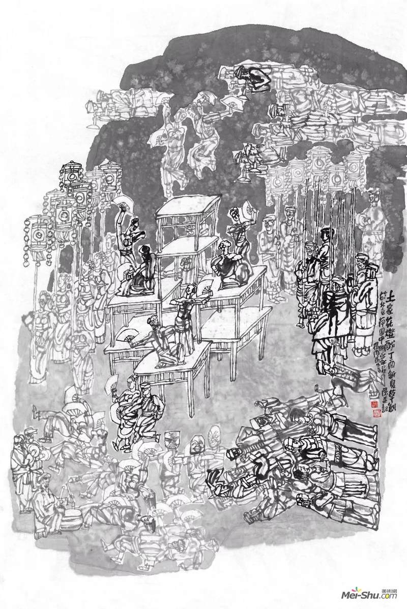 土家花灯戏