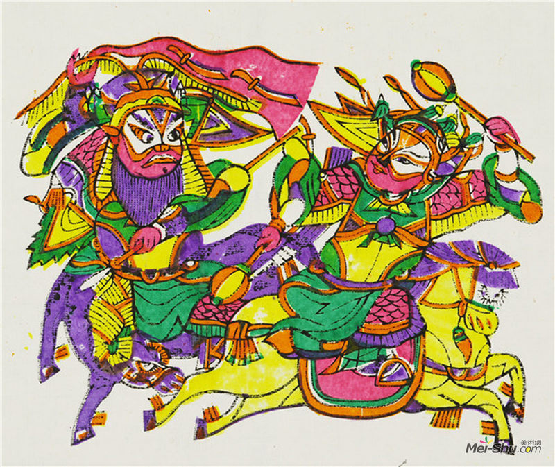 1《锁阳城》 17.5×22cm 套色水印_副本