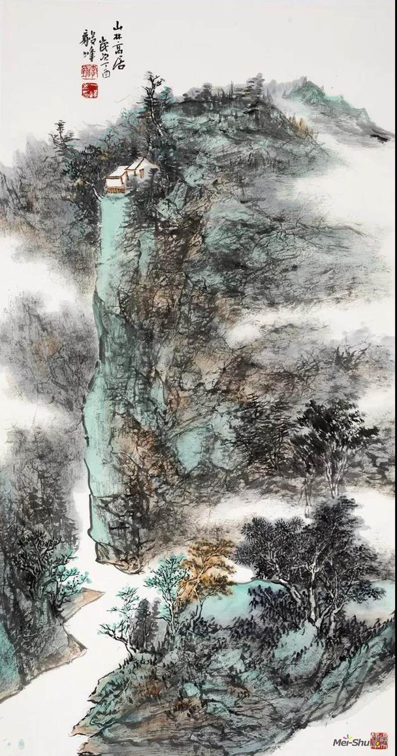 盛世青绿——中国人民大学画院名家工作室作品展邀请函