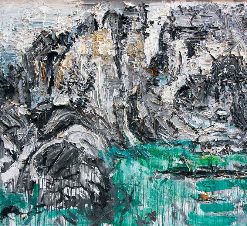 王易罡 浅降系列2013H17 200cm×185cm