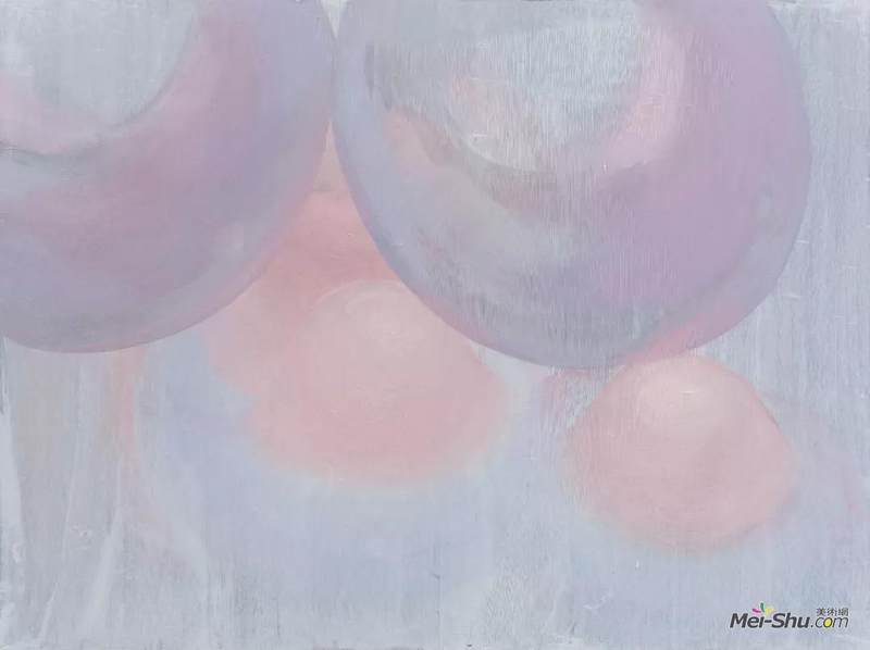 张颖 《触》木板丙烯 90×120cm 2017