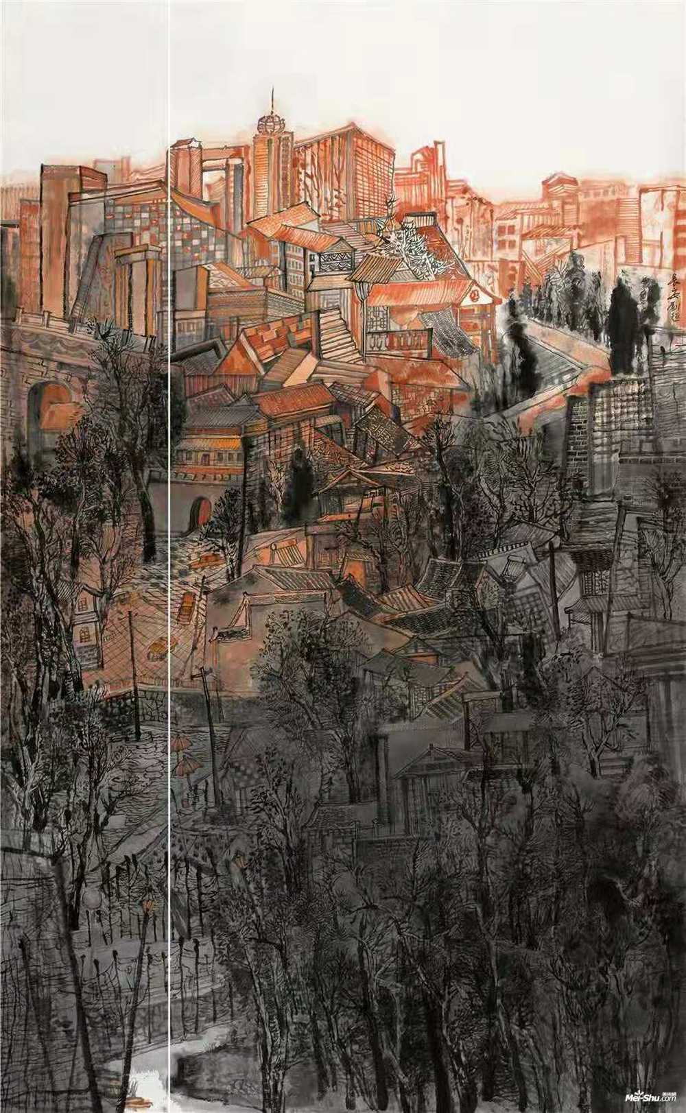 墨林七家作品展