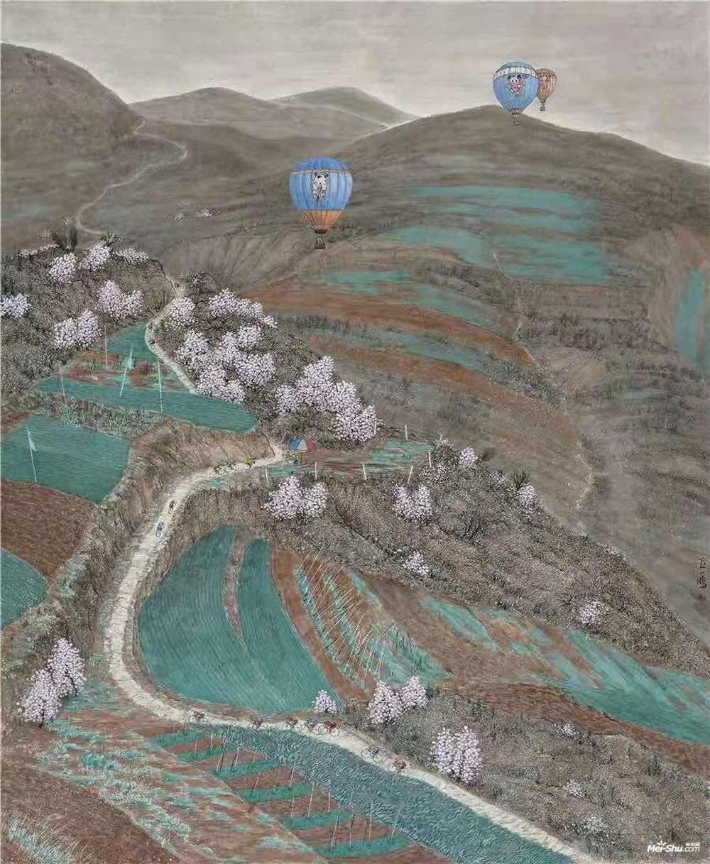 墨林七家作品展