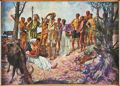 《徯我后》 1930-1933年 油彩布本