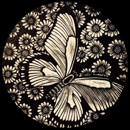 日本艺术家suzuki yasuo的木刻画细致唯美,给人带来一种安静与神秘的