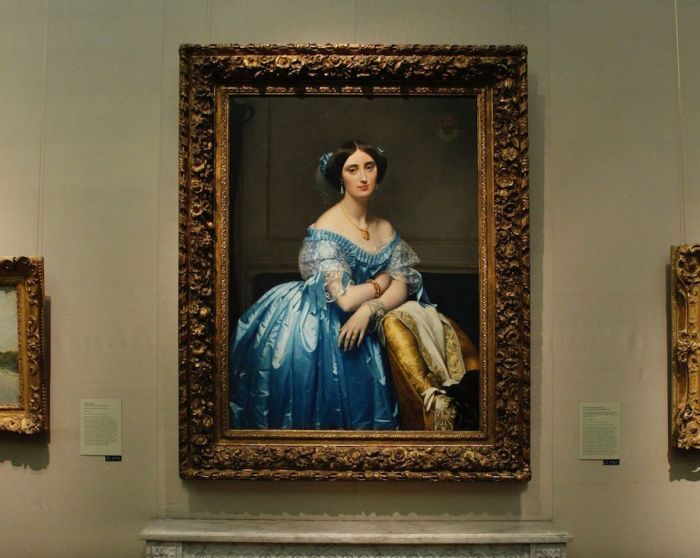 安格尔《布罗格利公主》1853