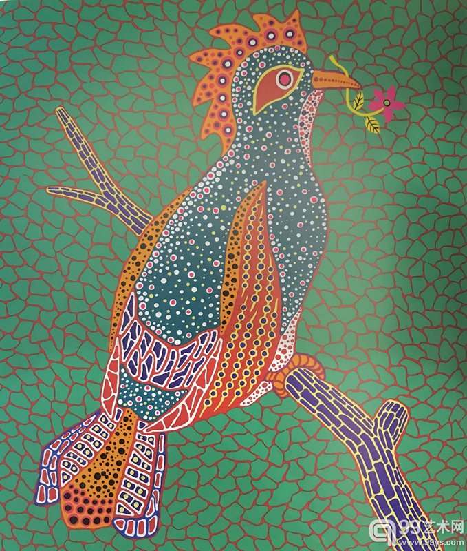 4 cm年代:1989材质:丝网版画作者:草间弥生名称:向日葵