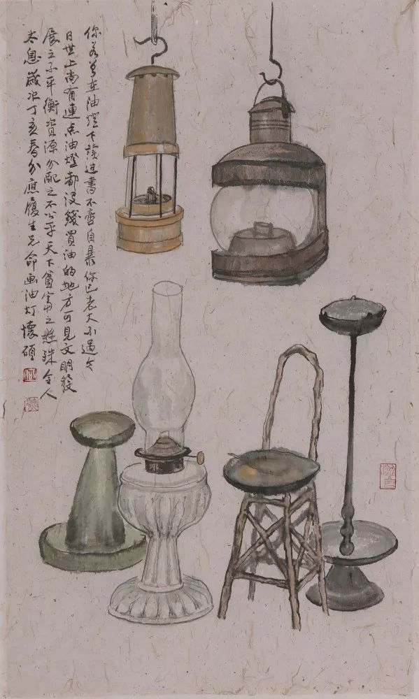 预告灯灯相传当代名家画油灯特展
