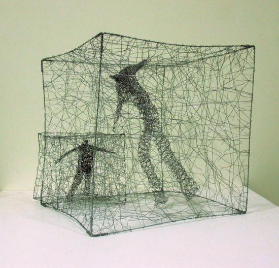 雕塑线条里的人生故事